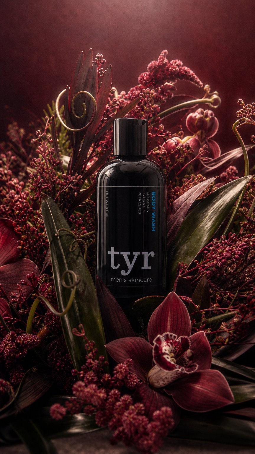 AI product shot of Body Wash