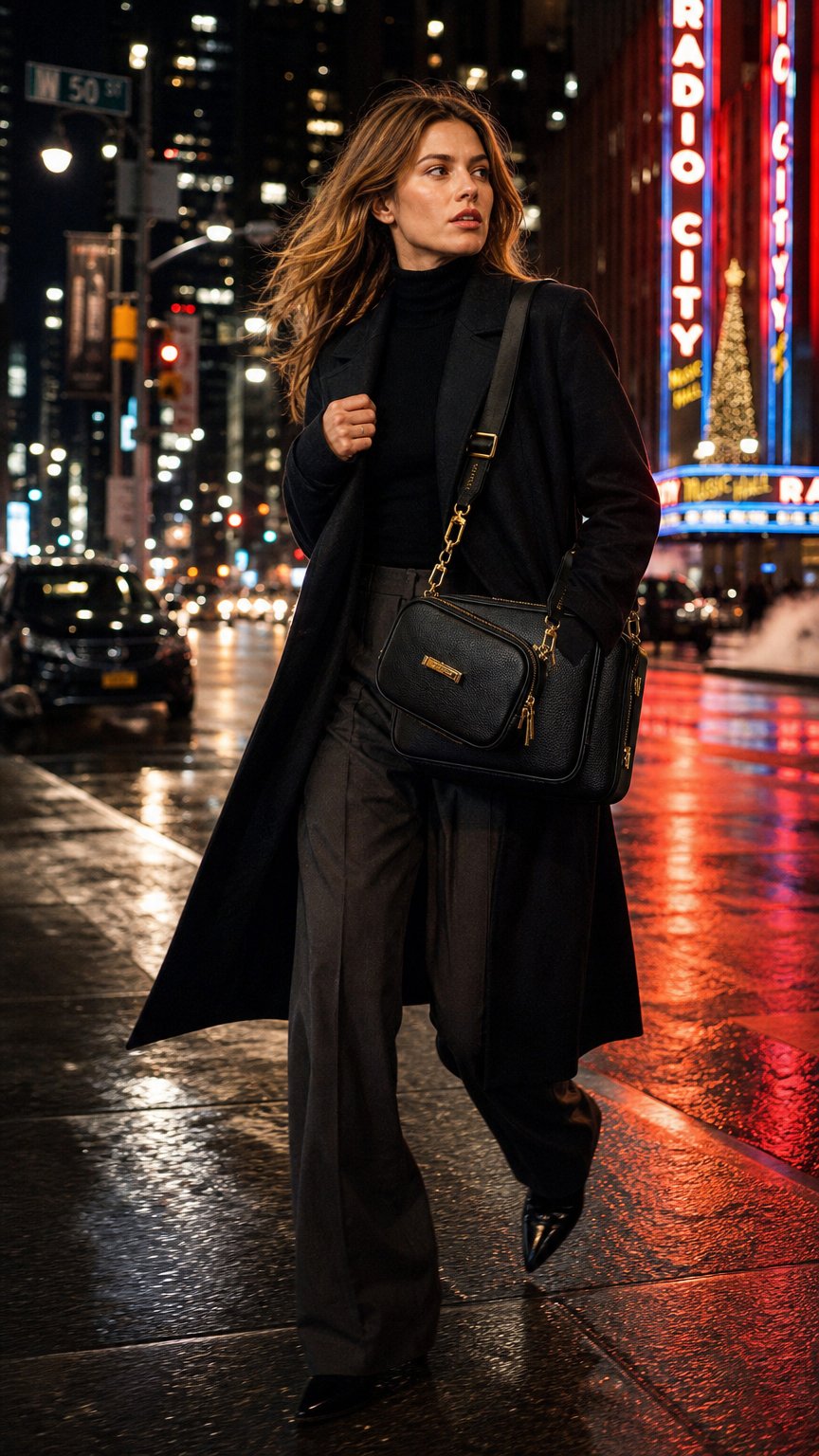 AI product shot of The Travel Duo Noir