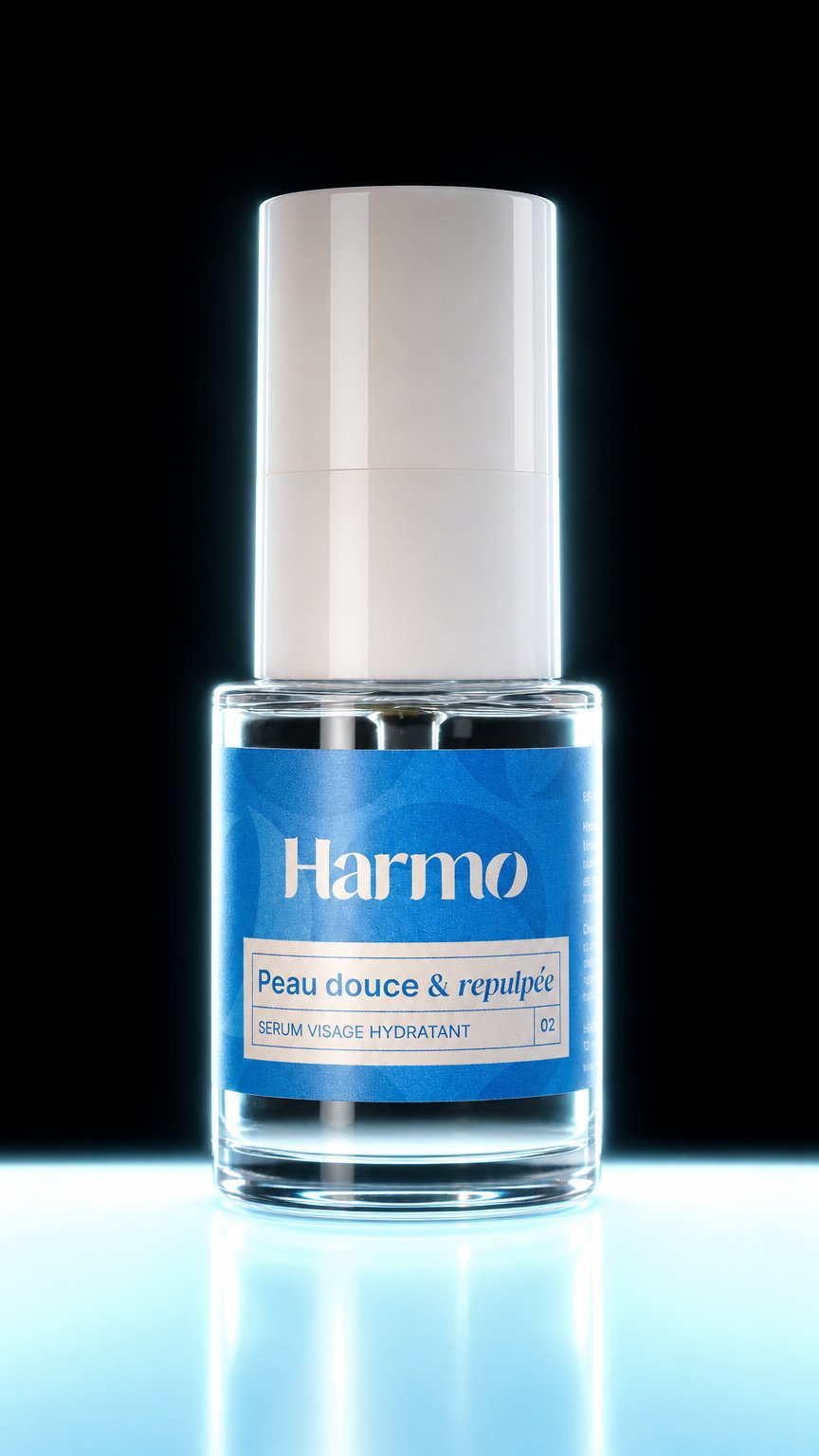 AI product shot of Sérum Hydratant - Acide hyaluronique