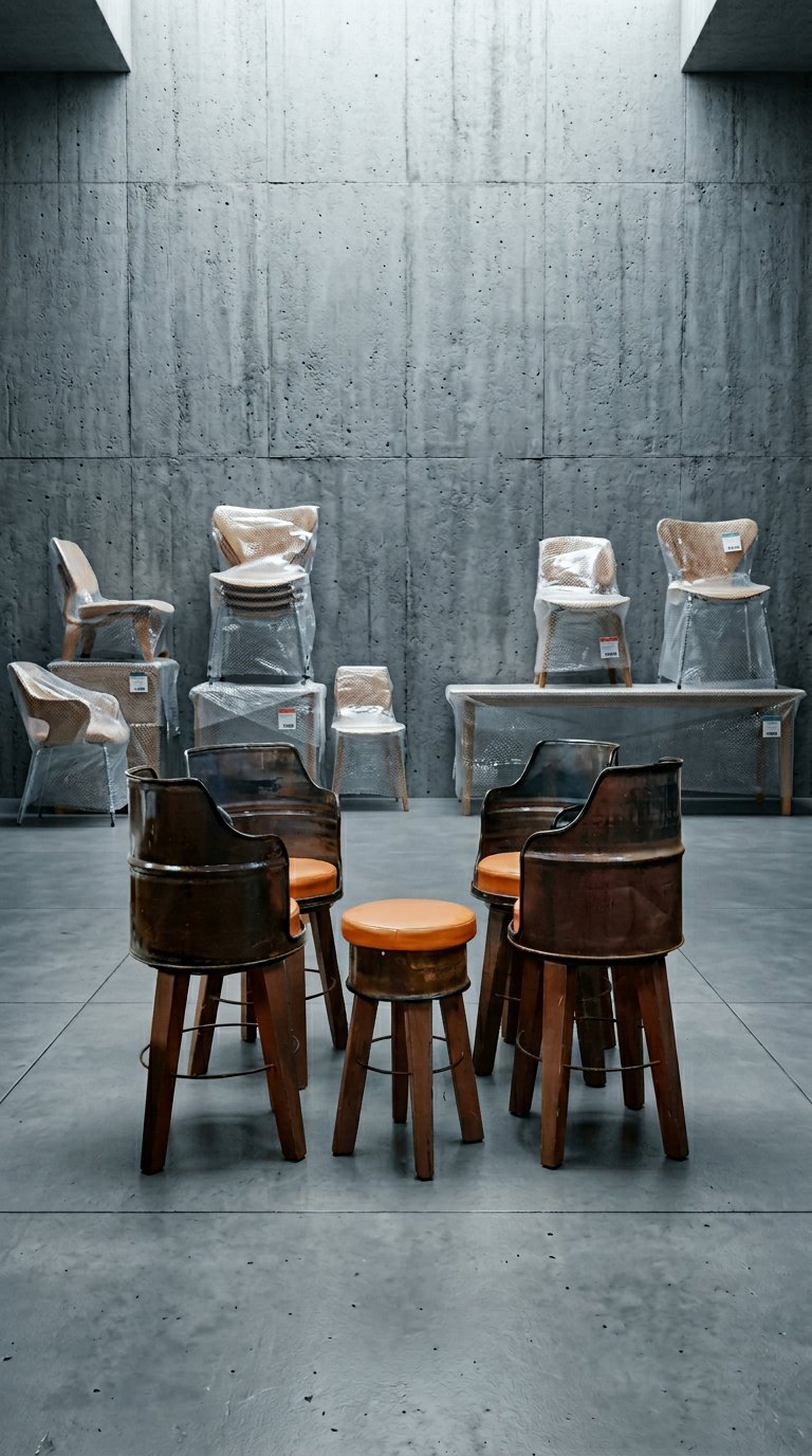 AI product shot of Custom Furniture Collections