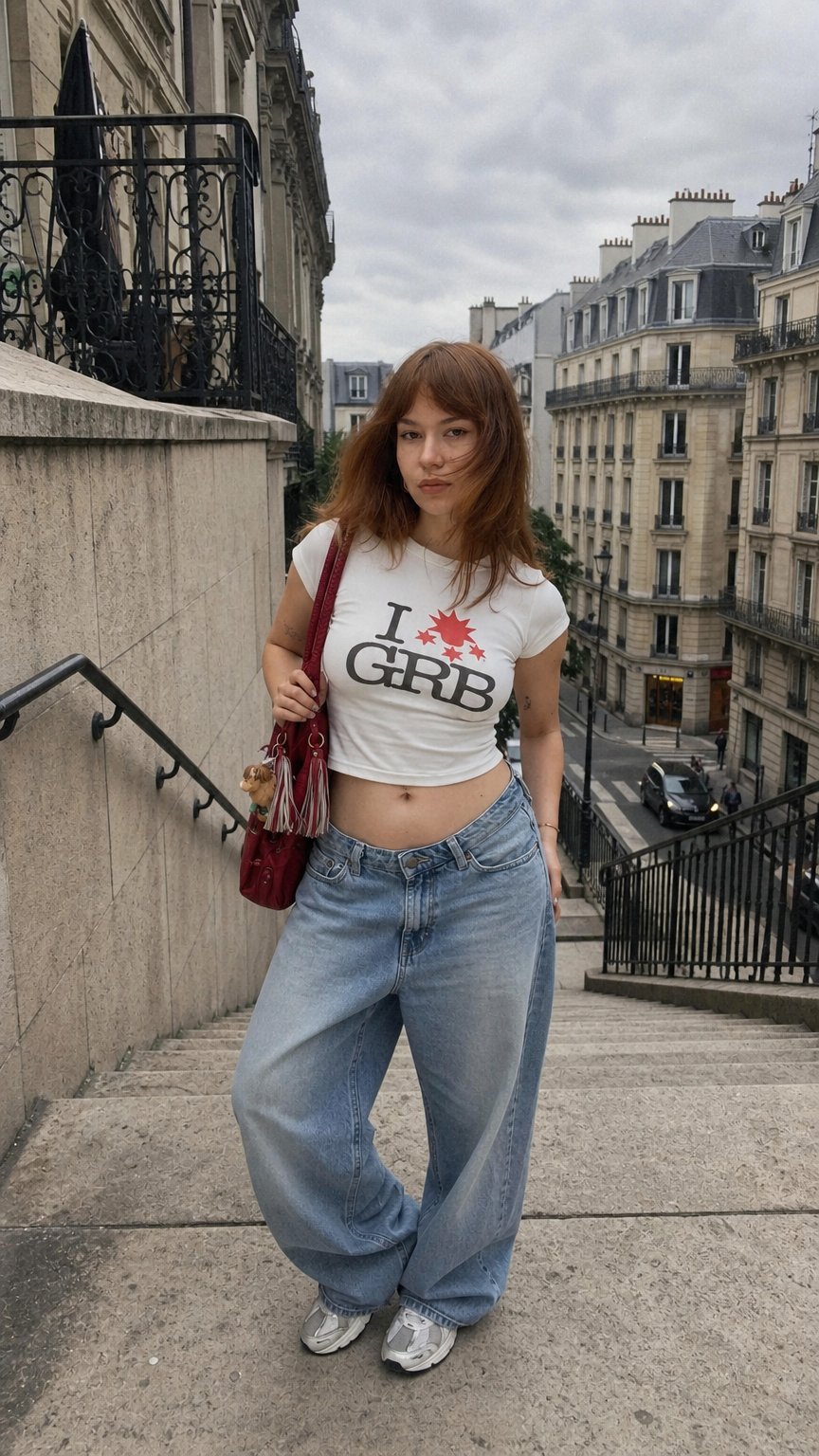 AI product shot of (PRE-ORDER) I HEART GRB BABY TEE