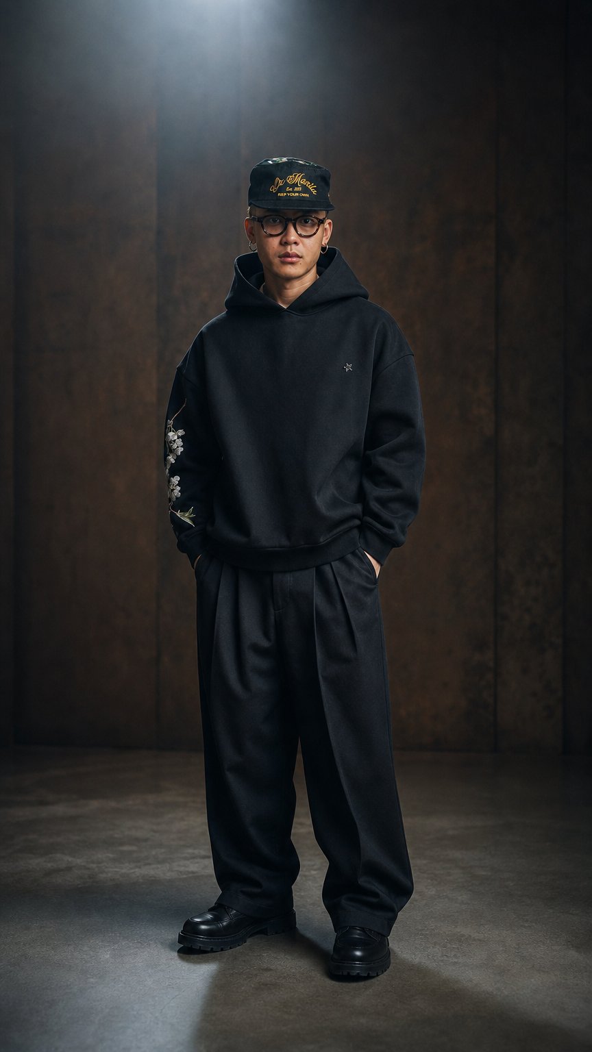 AI product shot of “Sampaguita” Luxury Hoodie