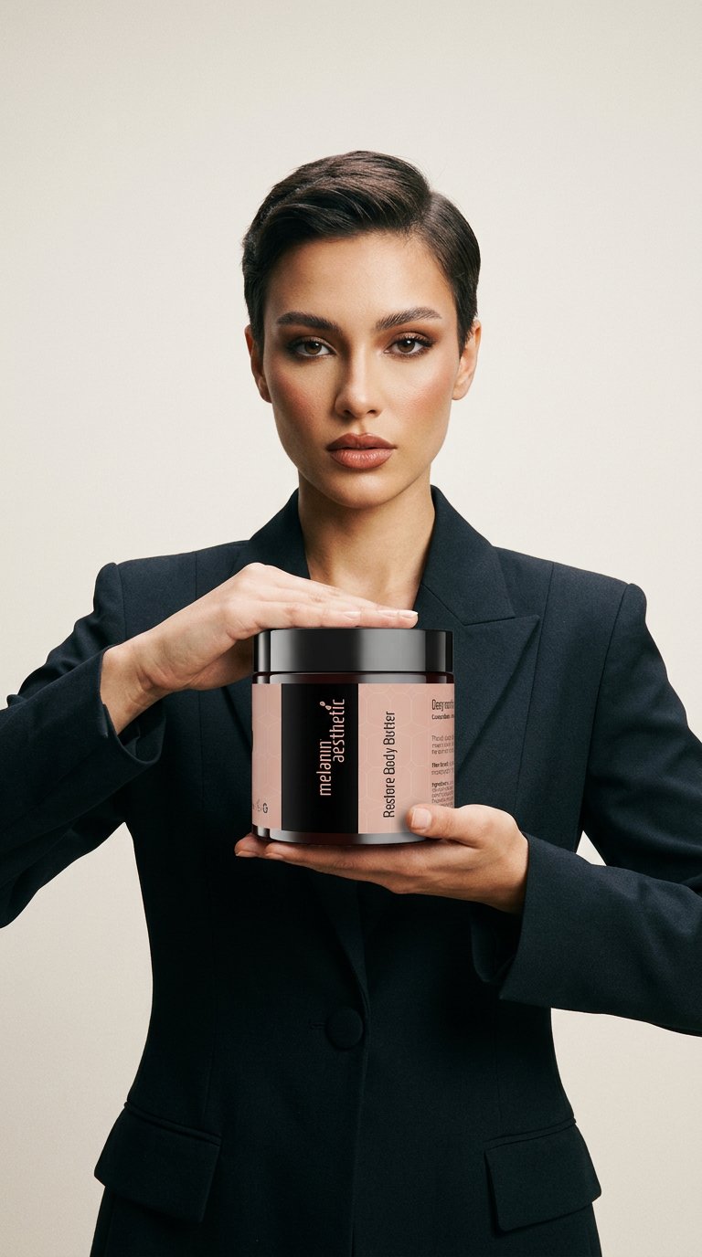 AI product shot of Restore Body Butter