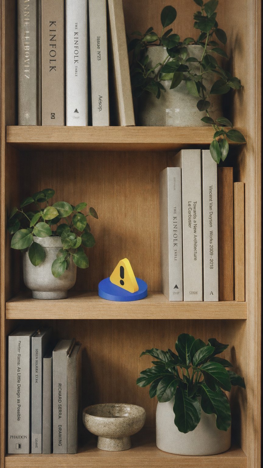 AI product shot of 다시 한번 확인해주세요!