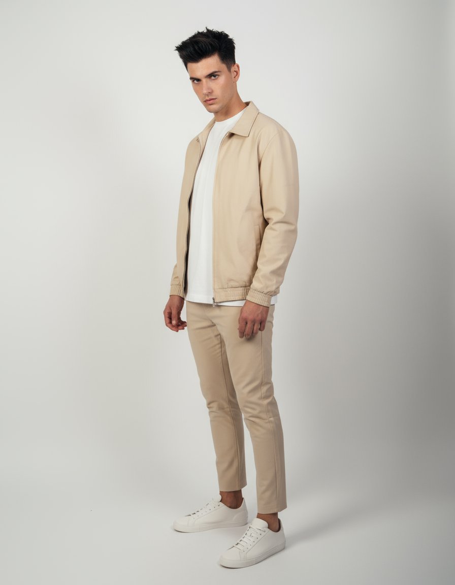 AI product shot of AURA • FULL SET • BEIGE