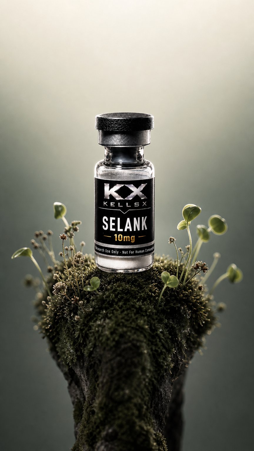 AI product shot of SELANK 10mg