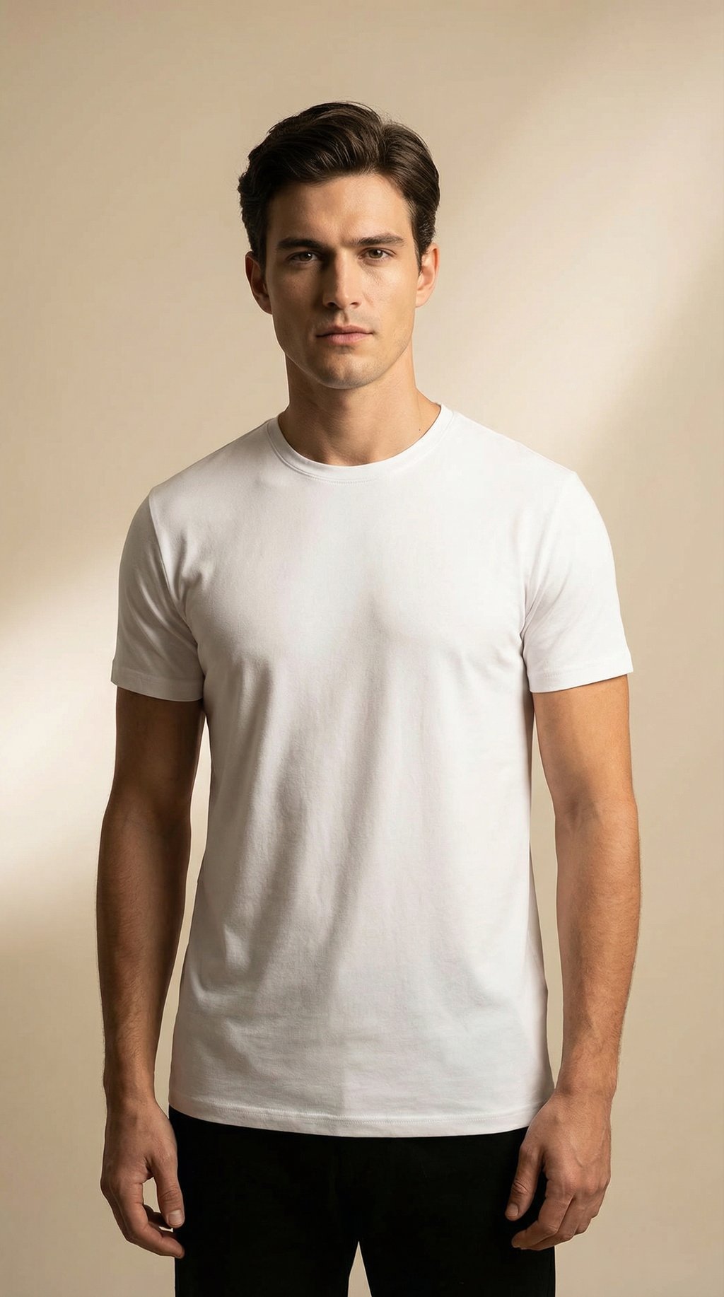 AI product shot of The Staple Classic Crew Neck 6-Pack