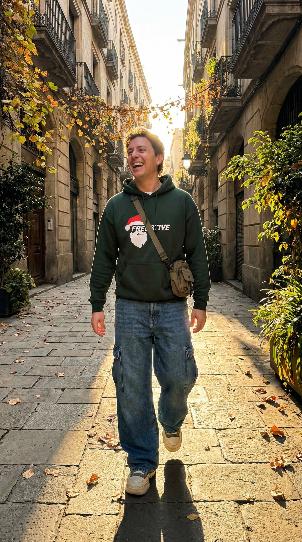 AI product shot of FREDS Adult Hoodie