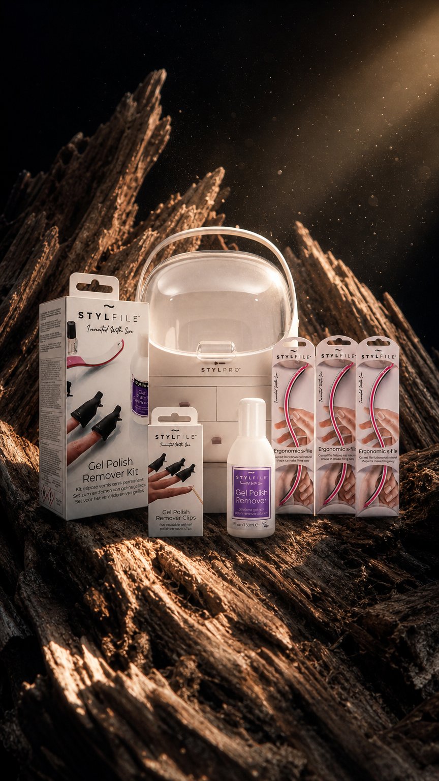 AI product shot of Ultimate Nail Care Bundle