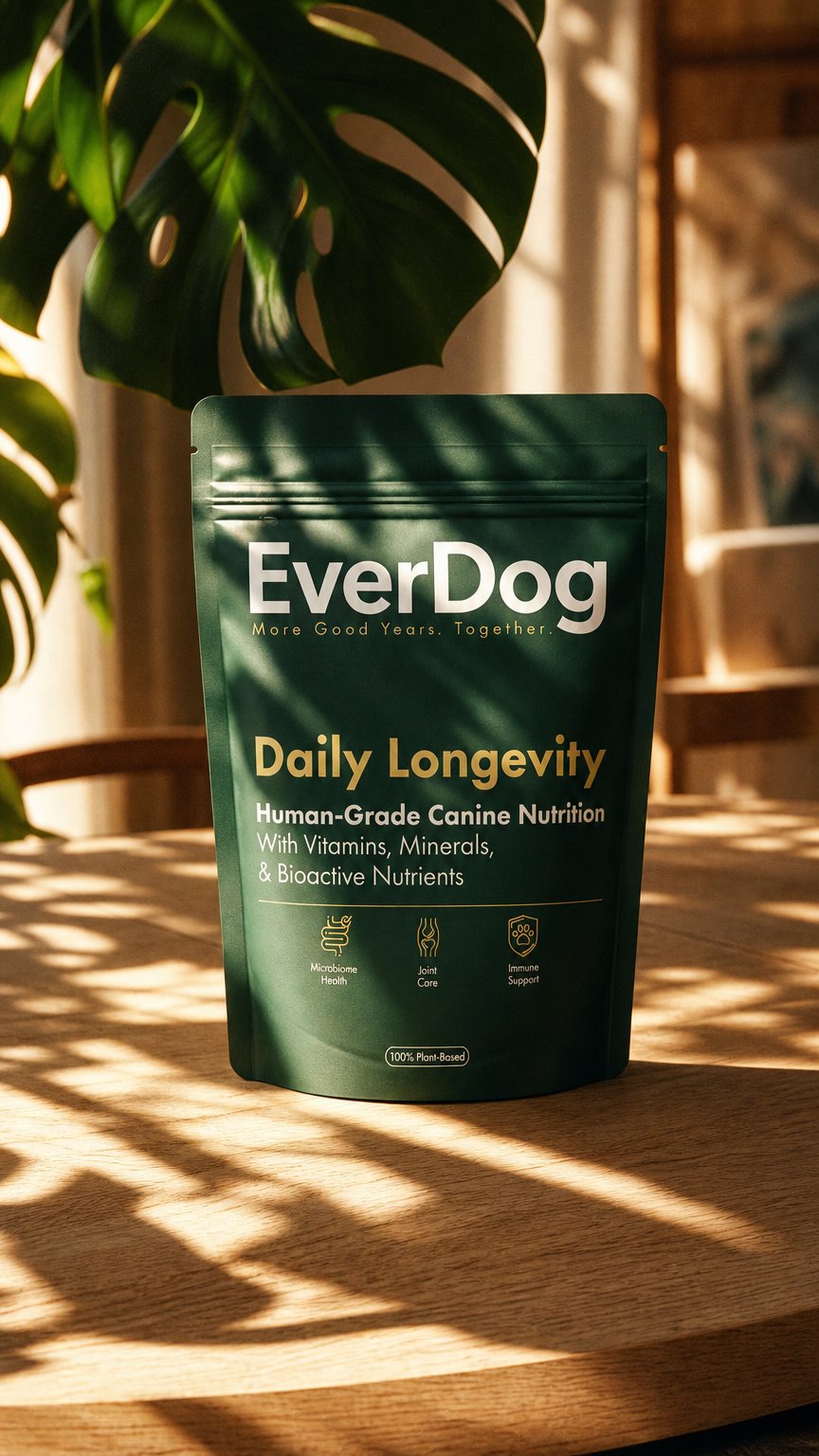 AI product shot of Daily Longevity