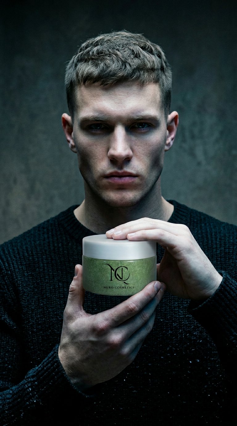 AI product shot of Body Scrub Men Bergmot & Citrus