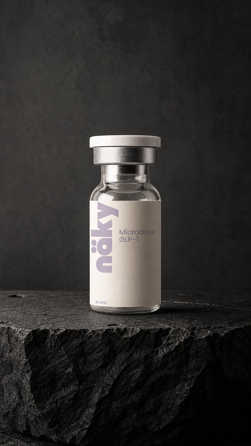 AI product shot of GLP-1 Microdose