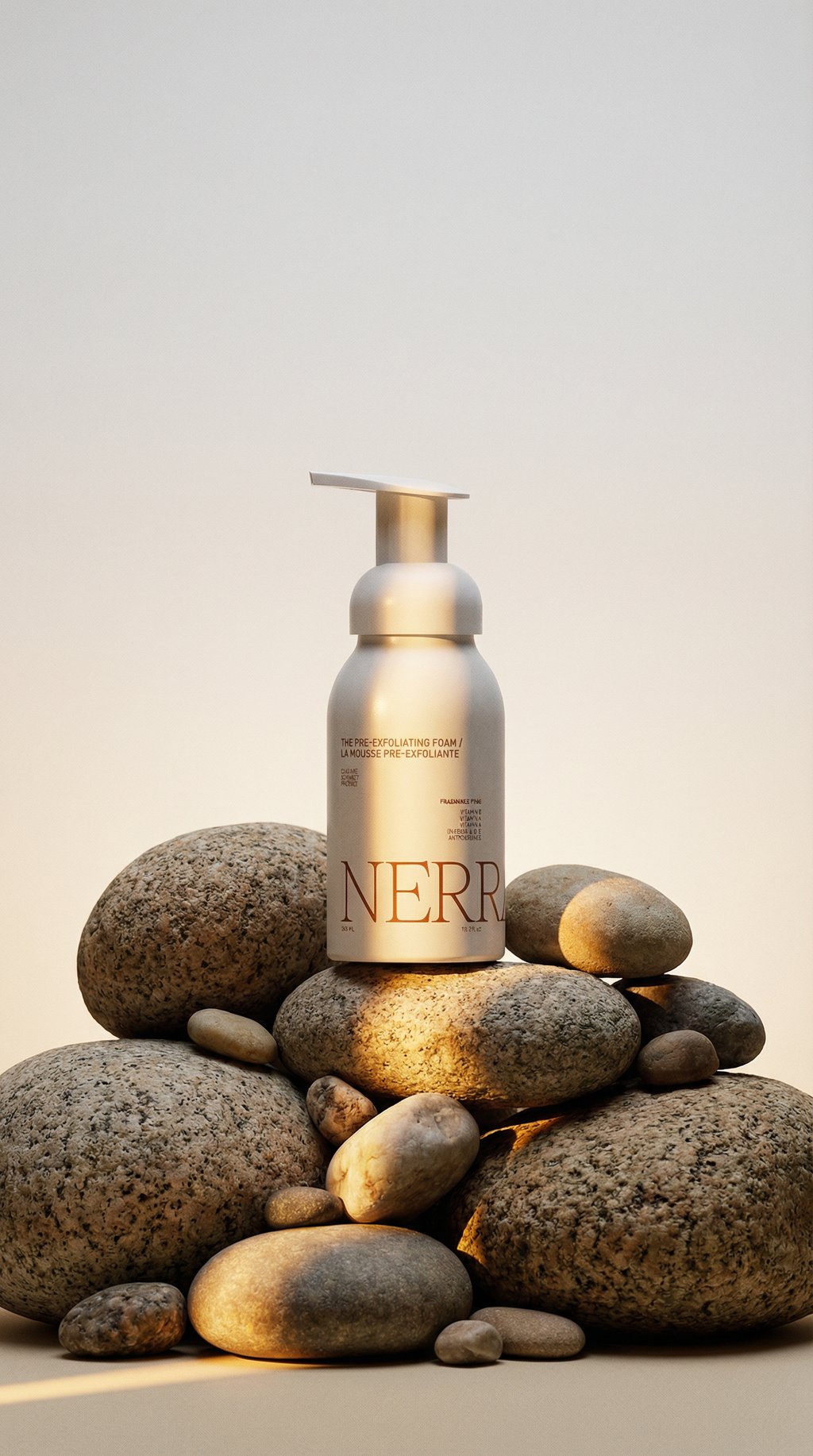 AI product shot of Pre-Exfoliating Foam