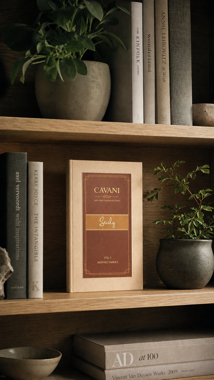 AI product shot of Cavani Sicily Vol I
