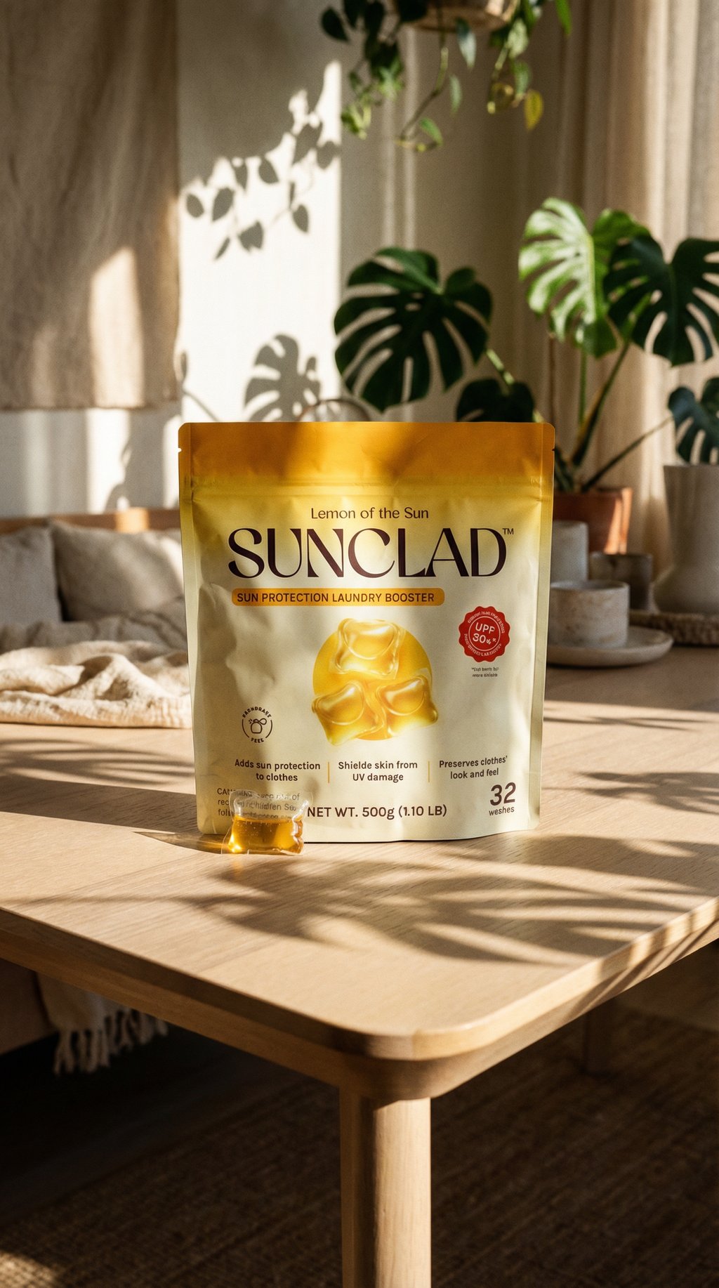 AI product shot of SUNCLAD™