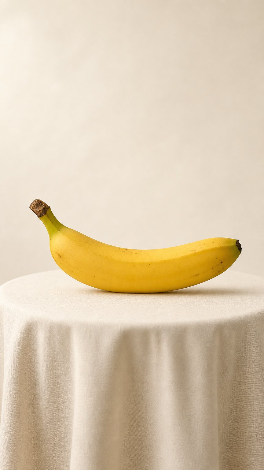 AI product shot of Banana