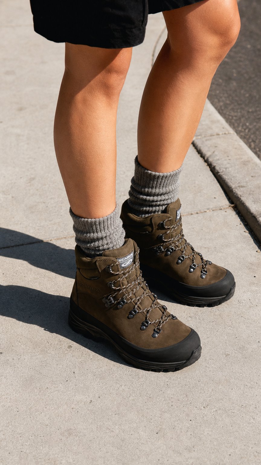 AI product shot of Scarpa Hekla GTX WMN