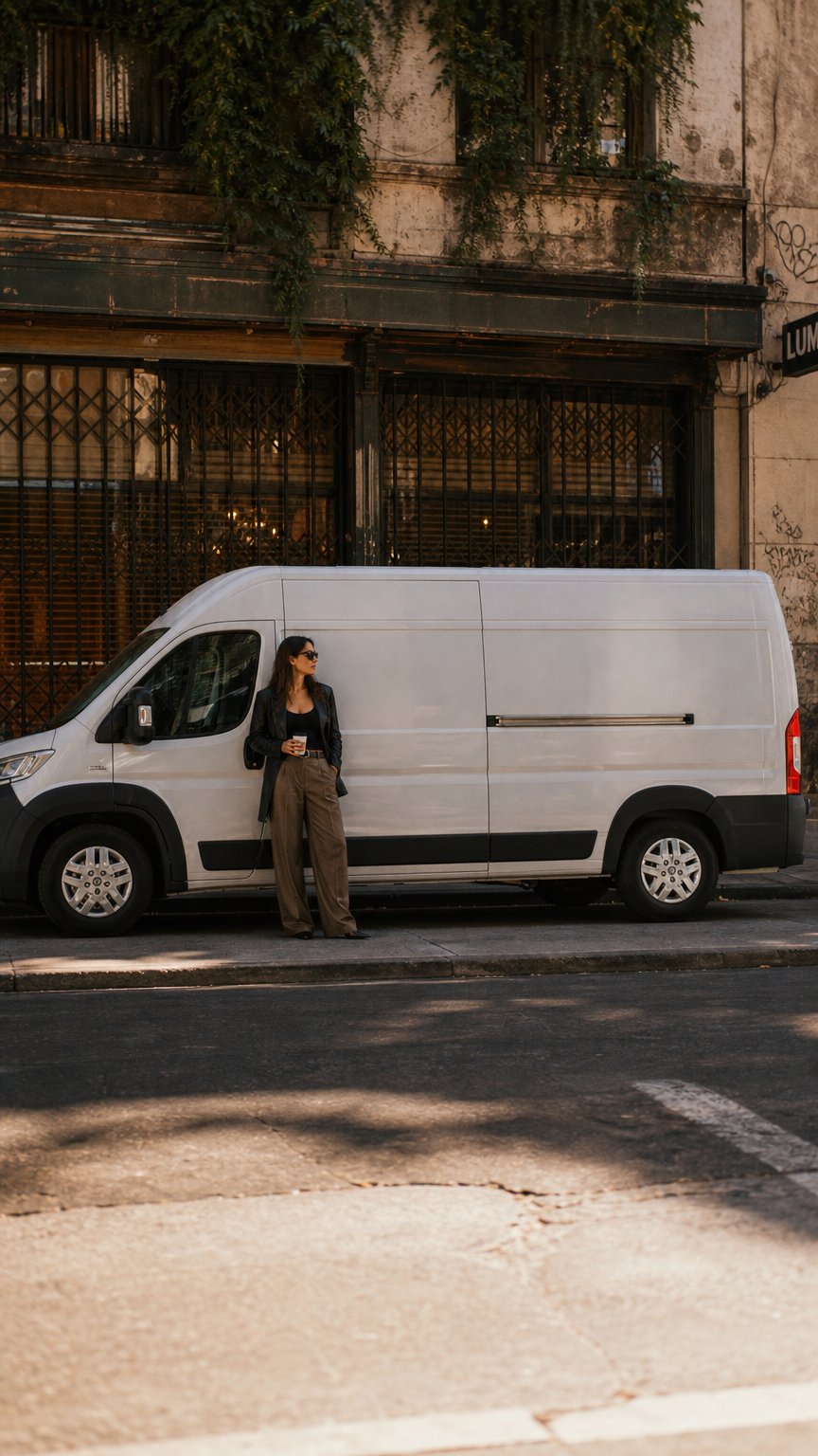 AI product shot of Rent a bus for groups and events