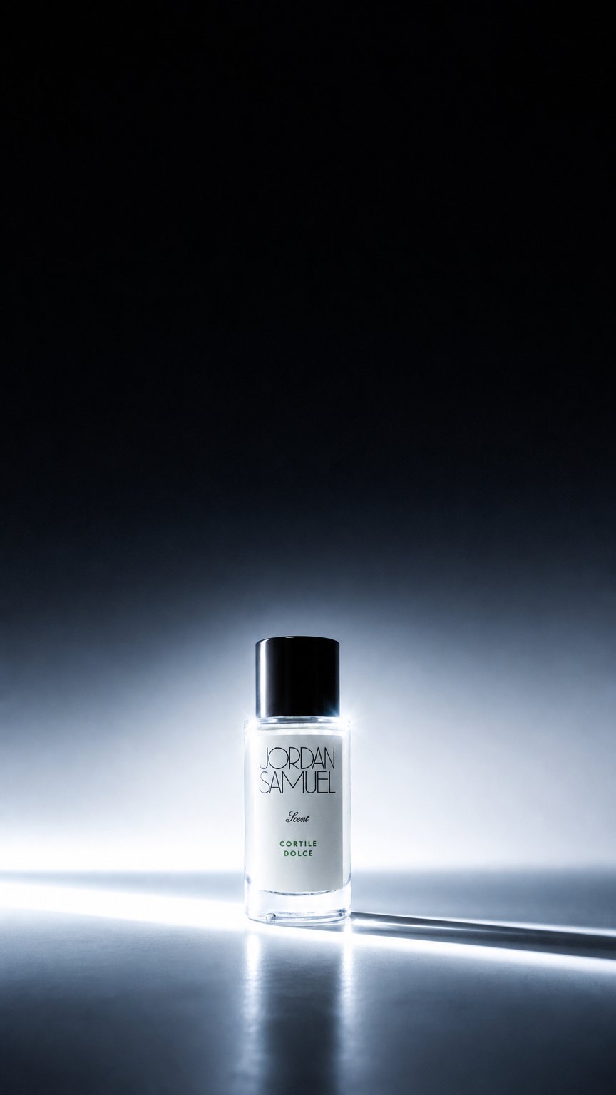 AI product shot of Cortile Dolce Eau De Parfum