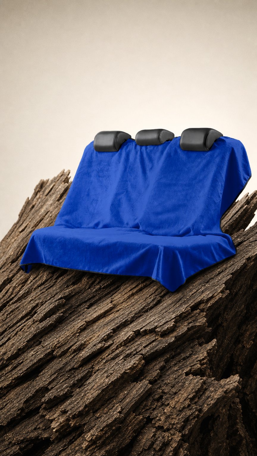 AI product shot of Waterproof Backseat Car Towel Seat Cover