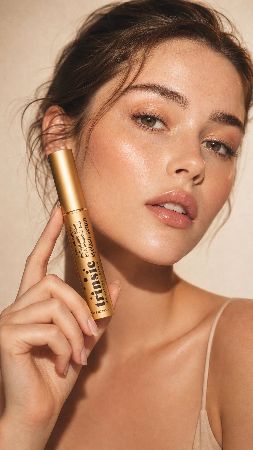 AI product shot of Trinsic Natural Eyelash Growth Serum