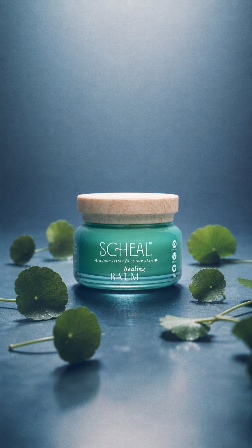 AI product shot of The Healing Balm