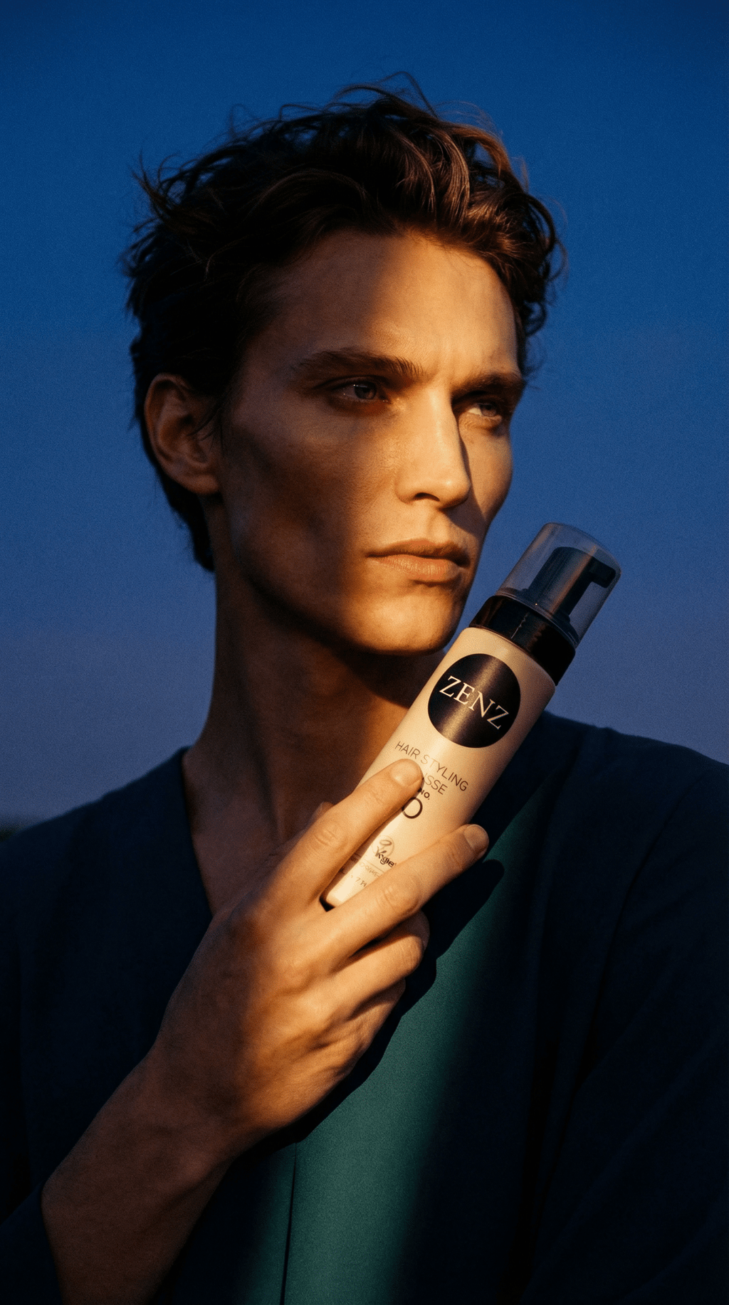 AI product shot of Hair Styling Mousse Pure no. 90