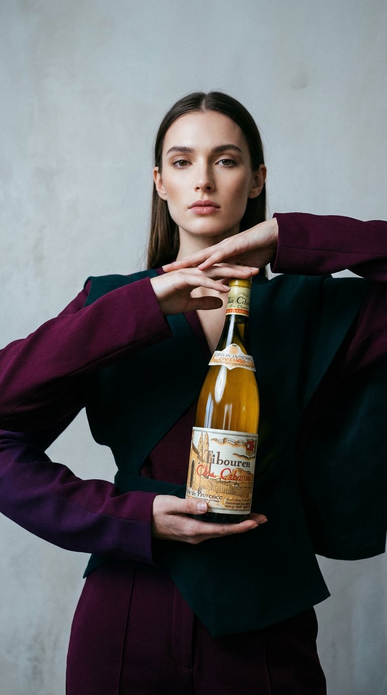 AI product shot of Cuvée Tradition Rose by Clos Cibonne 2024