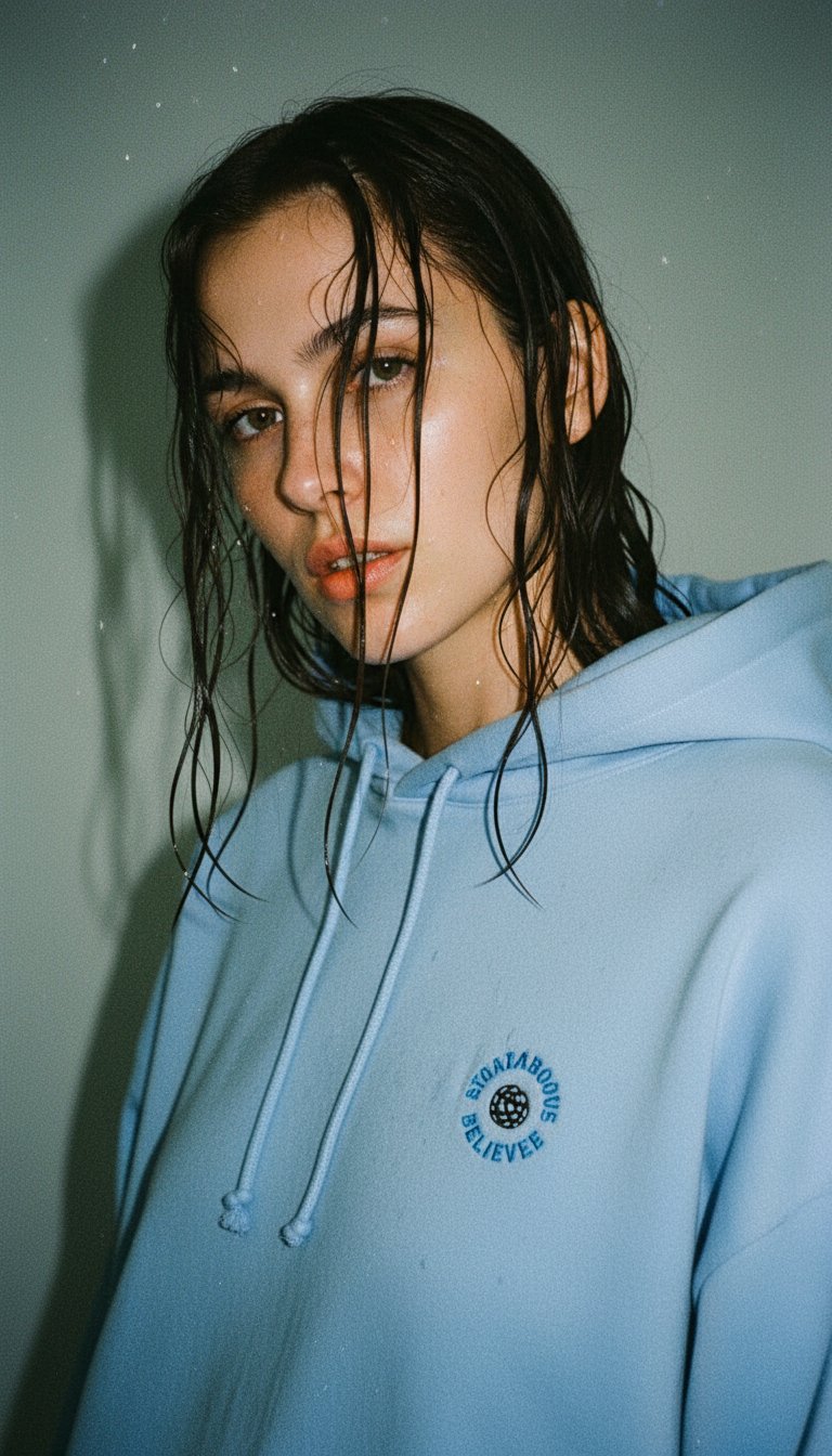 AI product shot of Hoodie Delicatoboll