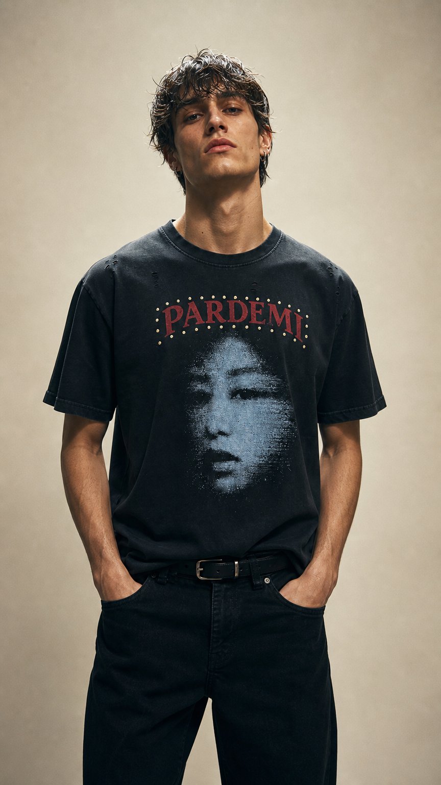 AI product shot of Graphic T