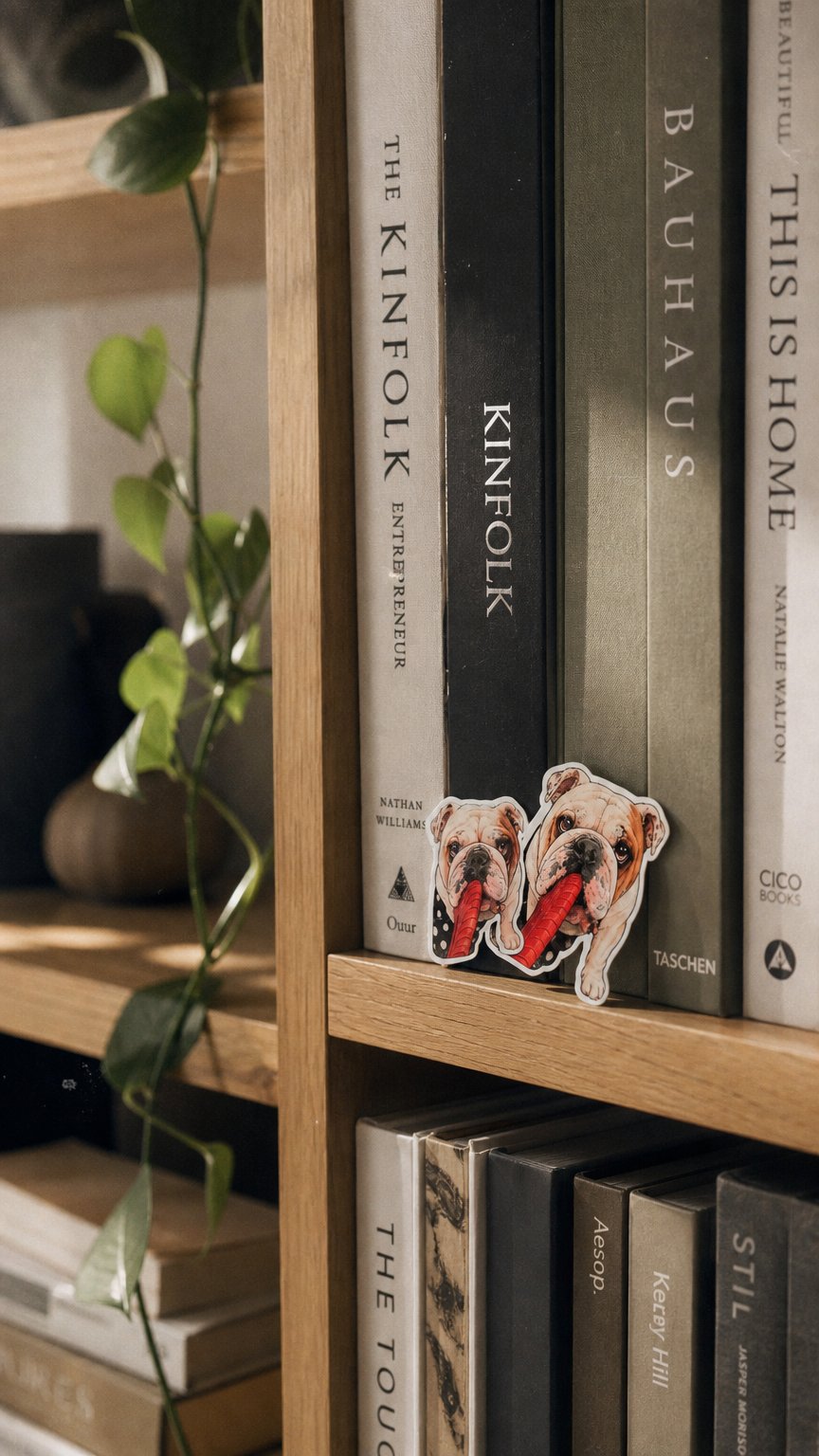 AI product shot of Personalised Pet Stickers - Multiple Illustration Options