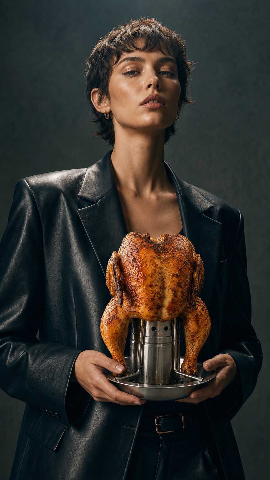 AI product shot of GRILLARO 🍗 Nie wieder trockenes Hähnchen vom Grill