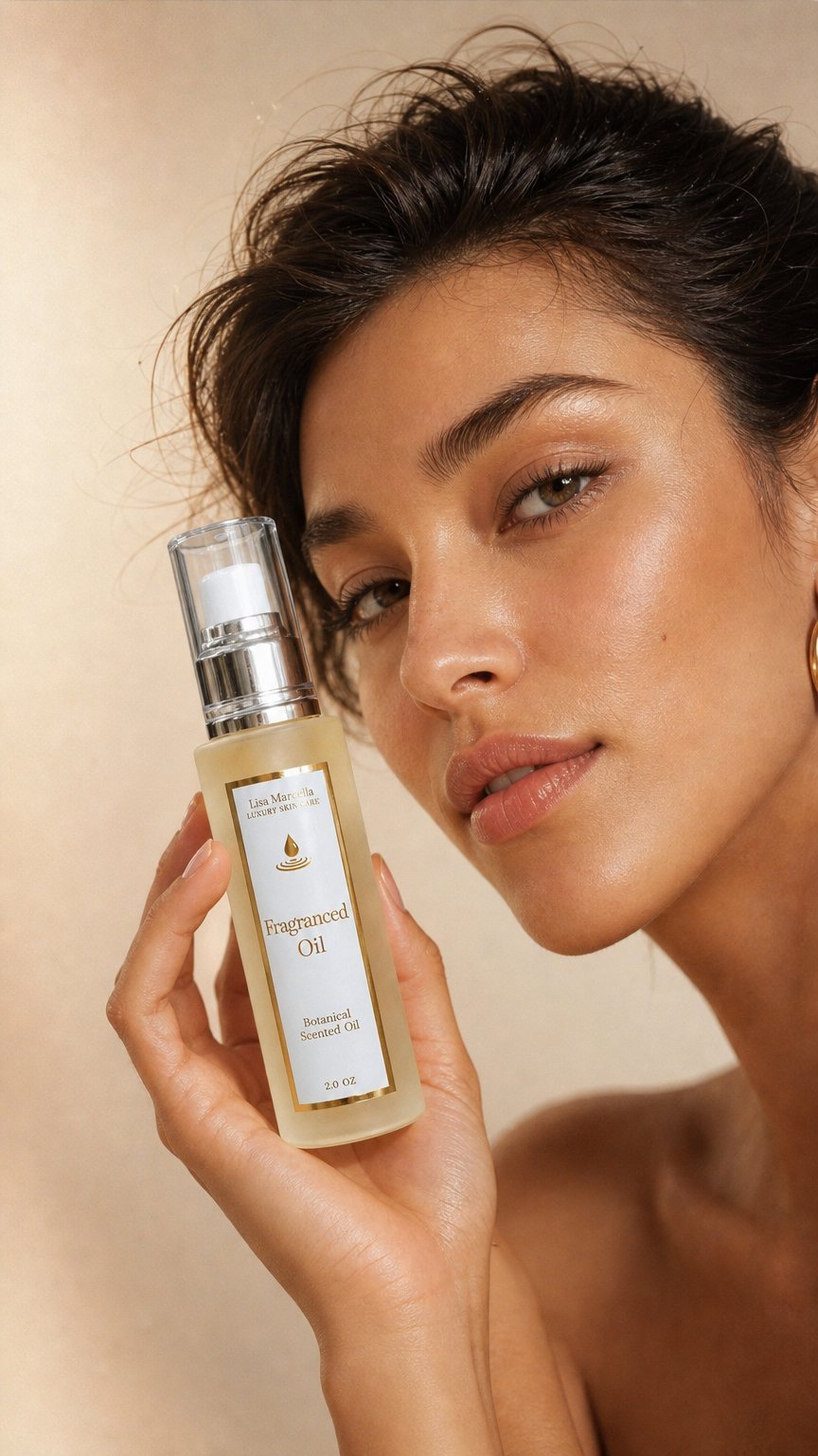 AI product shot of Discover Our Herbal-Based Luxury Skincare Products