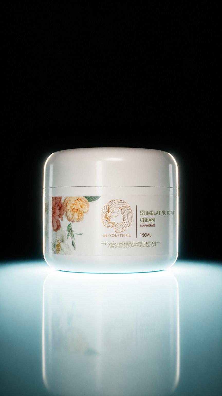 AI product shot of Stimulating Scalp Cream 150ML (Perfume Free)
