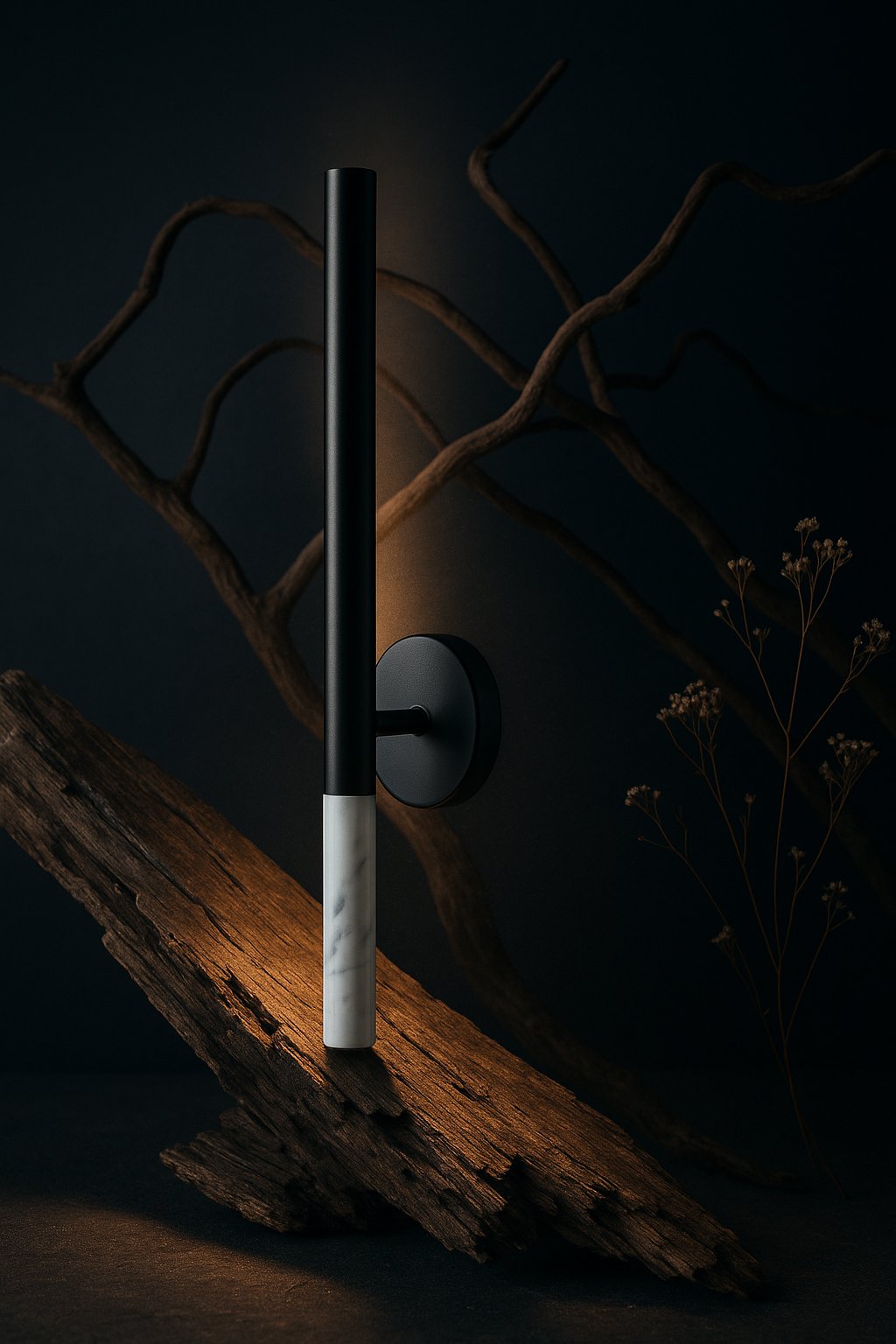 AI product shot of Formation Wall Sconce
