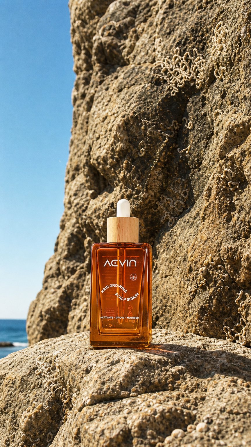 AI product shot of Hair Growing Scalp Serum