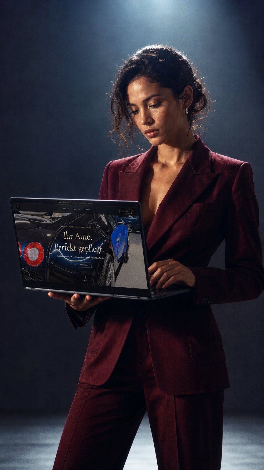 AI product shot of Peakvio Digitale Auftritte für Schweizer KMU