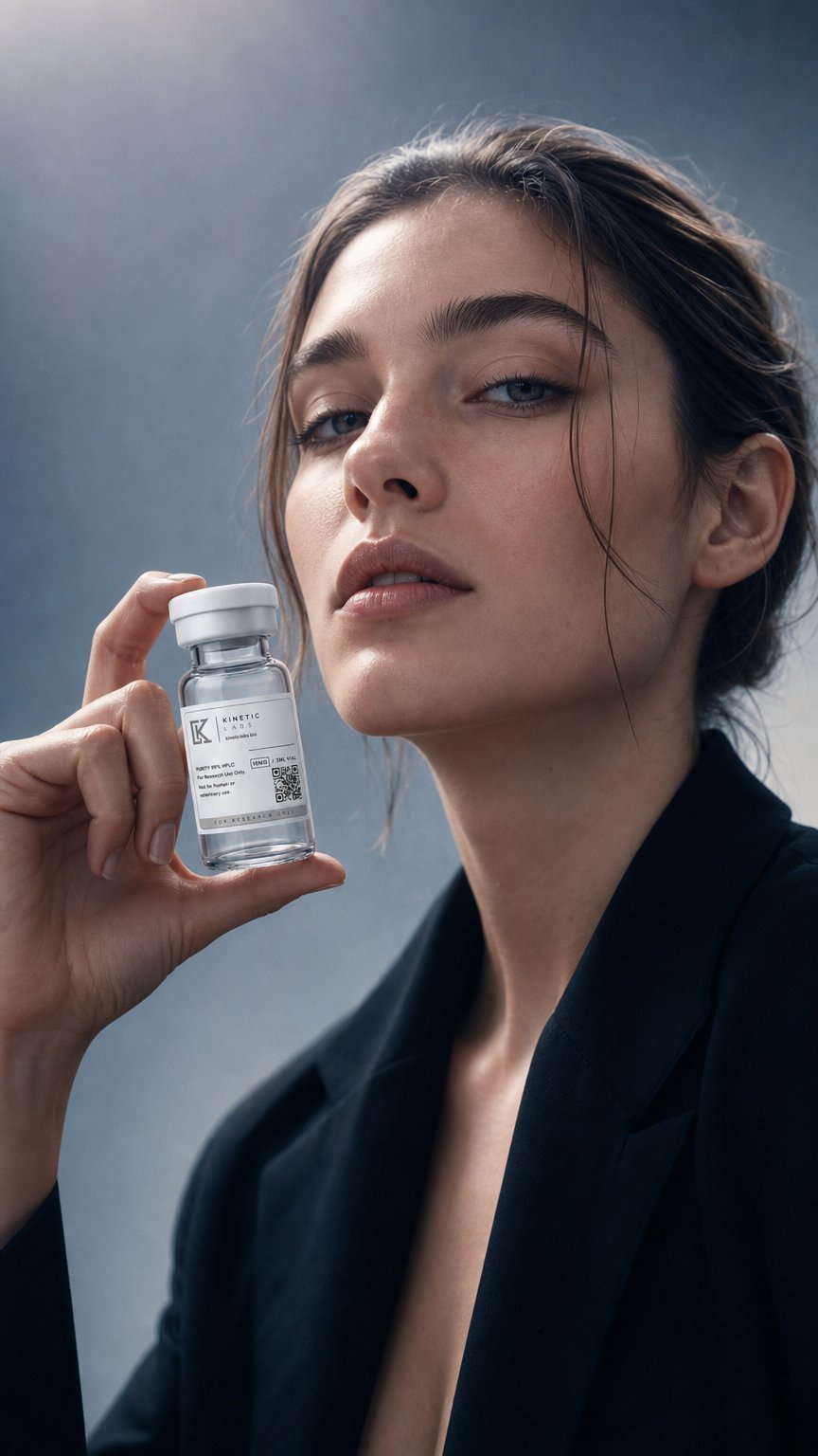AI product shot of CJC-1295 / Ipamorelin 10mg