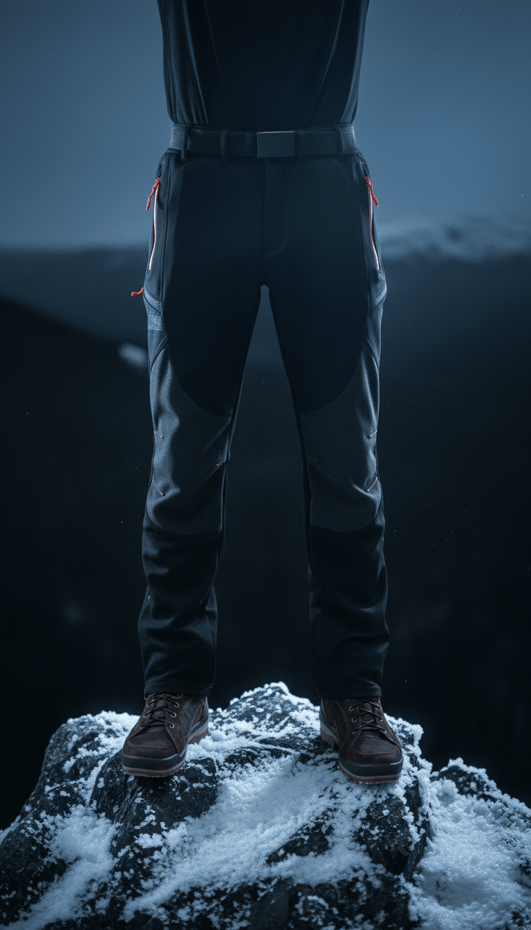 AI product shot of Men's "Adventure" Water Resistant Pants