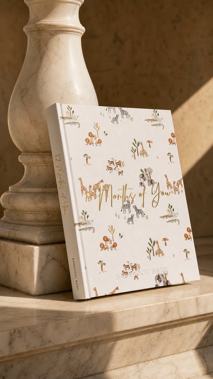 AI product shot of Newborn Keepsake Bundle - Born to be Wild