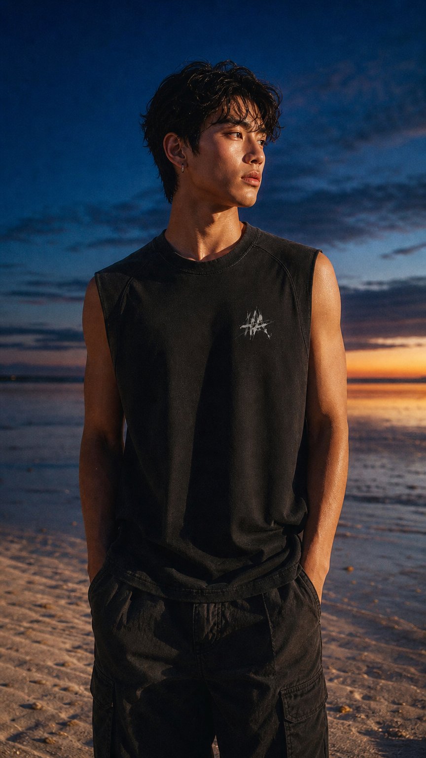 AI product shot of Sorona Quick-Dry Cooling Tank Top