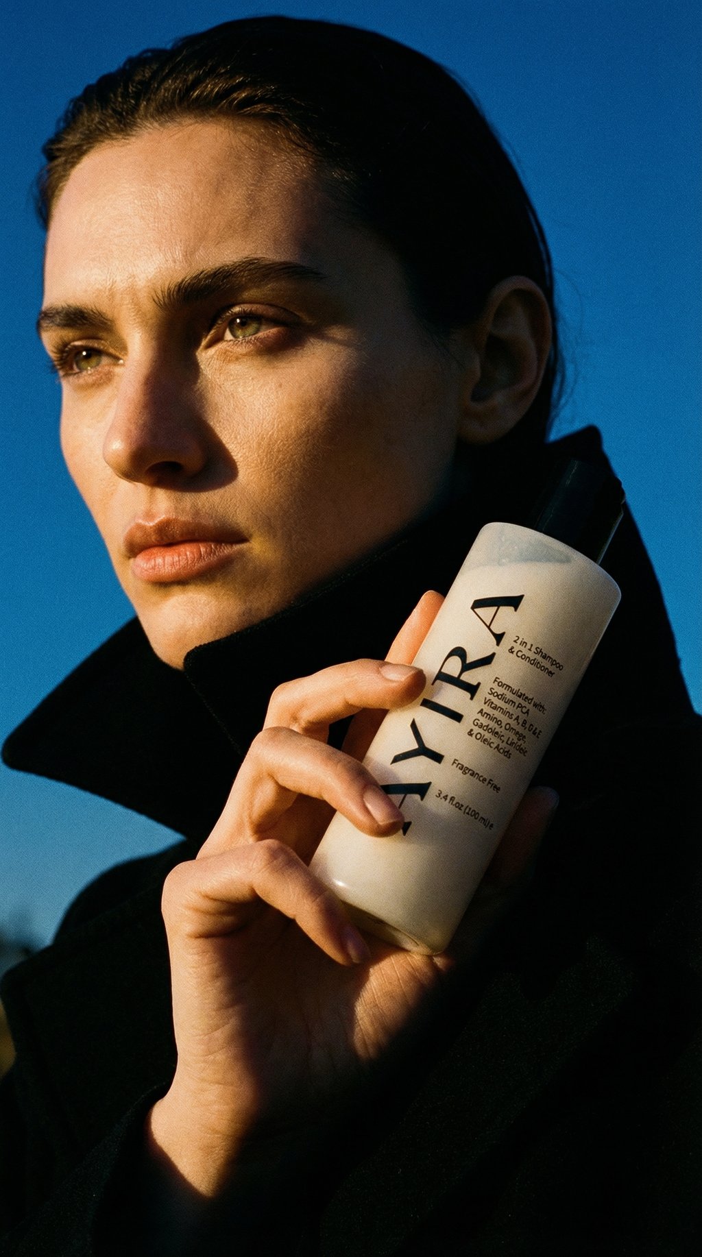 AI product shot of 2-in-1 Shampoo & Conditioner