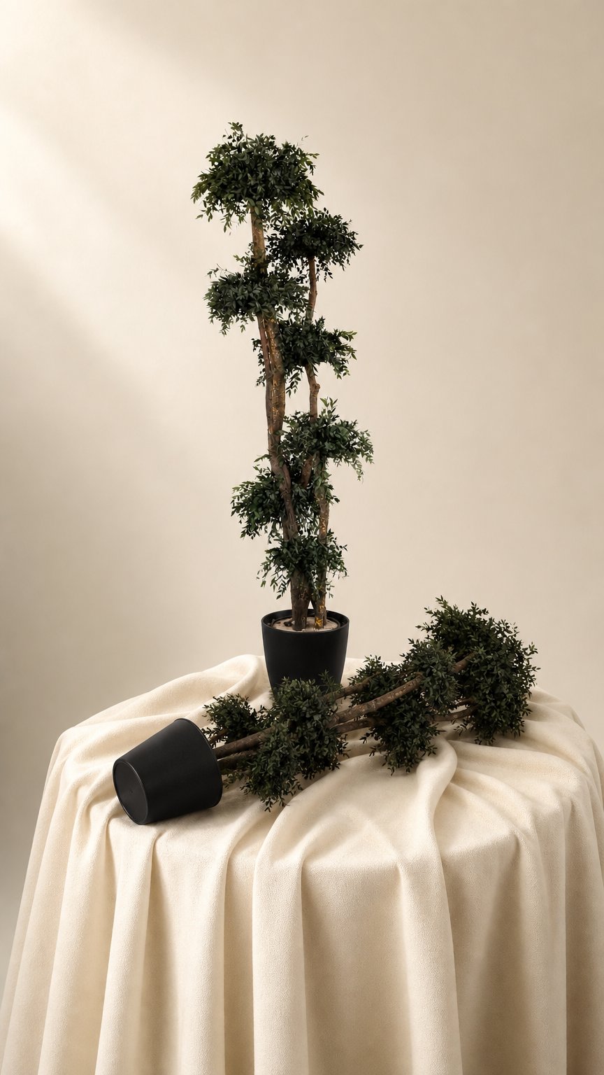 AI product shot of Parvifolia Topiary 1,9m