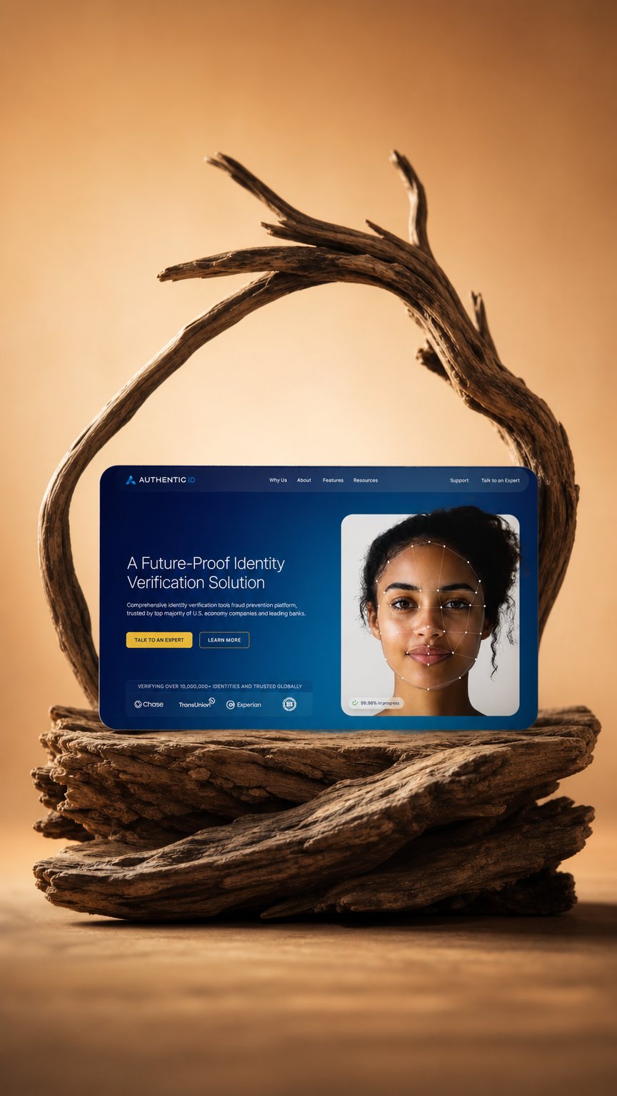 AI product shot of Website Redesign
