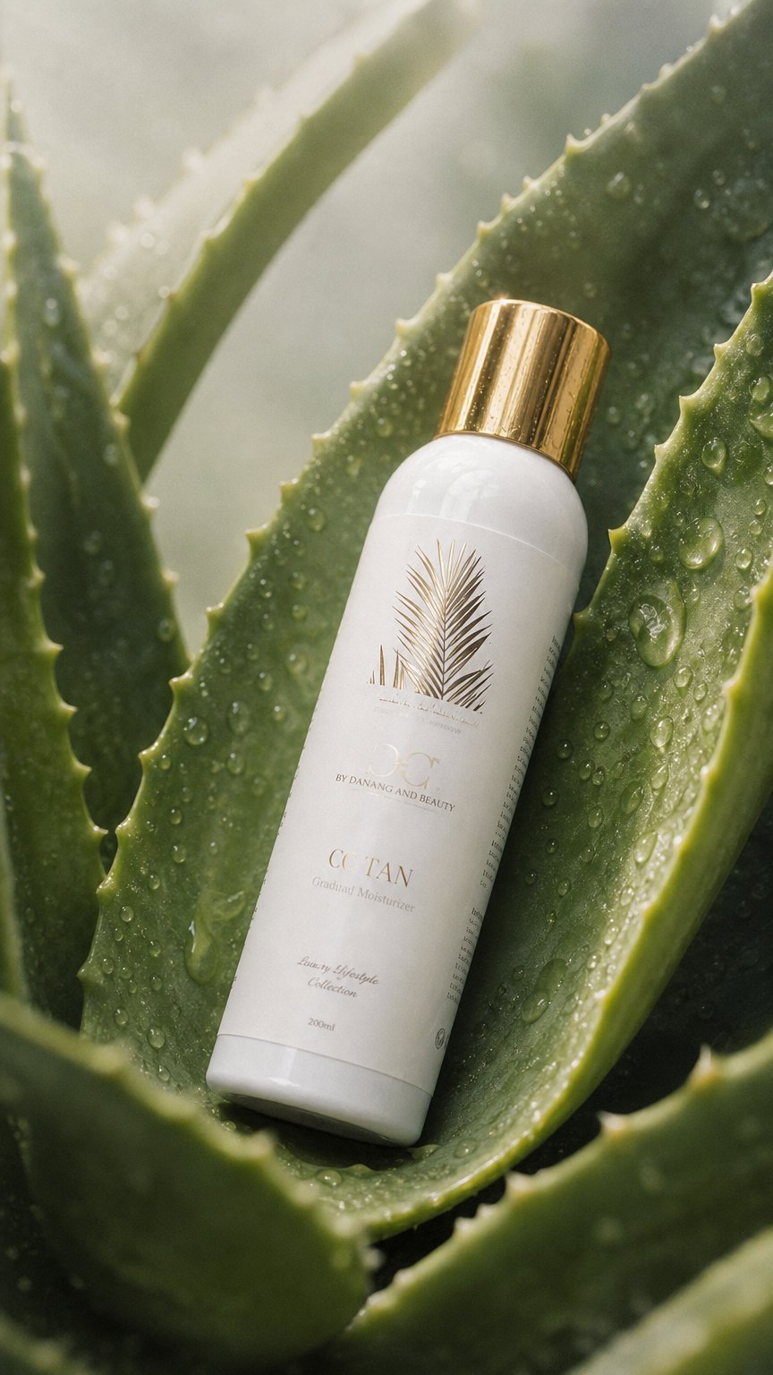 AI product shot of CC His & Hers Tan Accelerator Cream with Eau De Parfum - 100% Sunbed Friendly