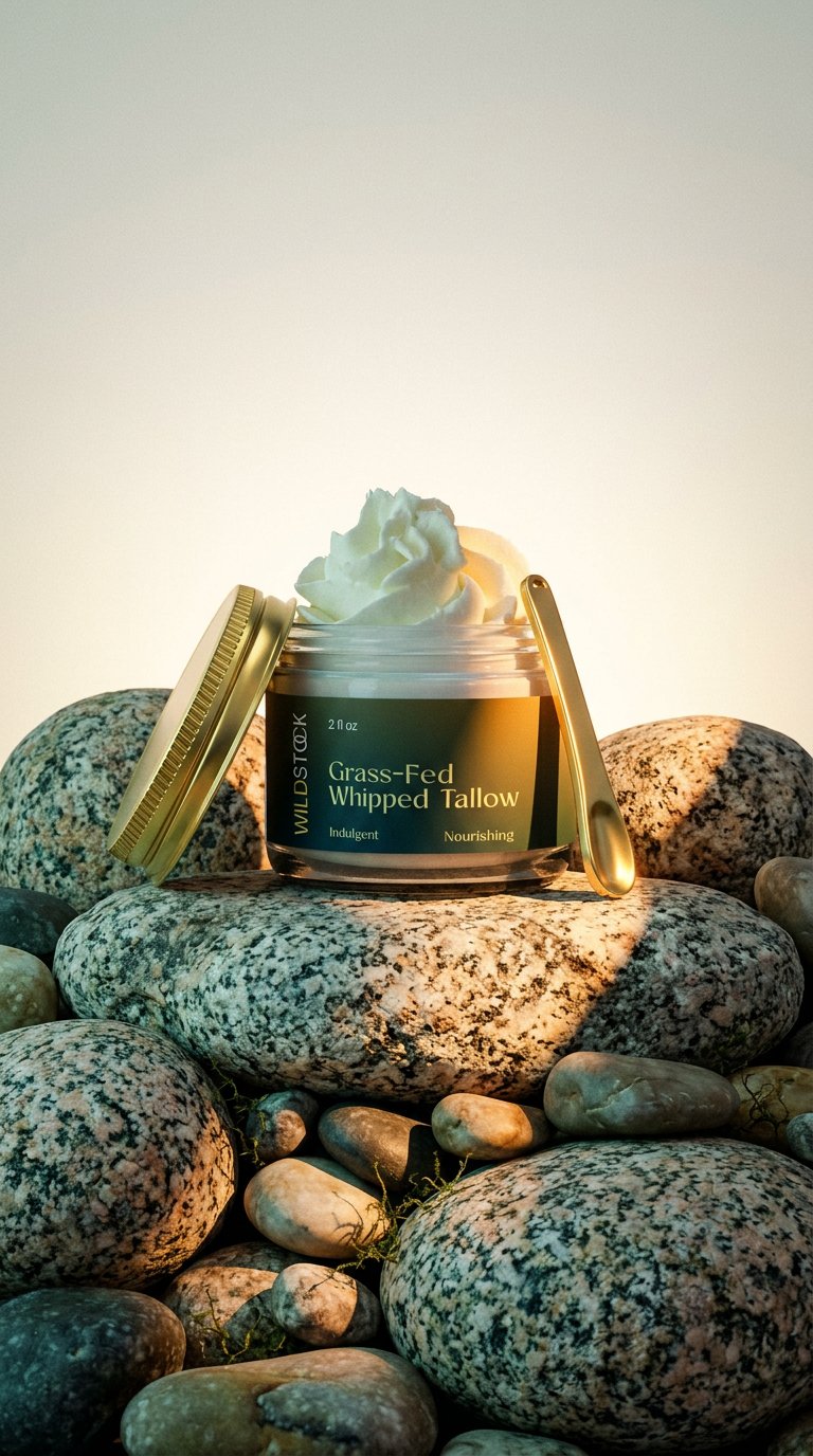 AI product shot of Whipped Tallow