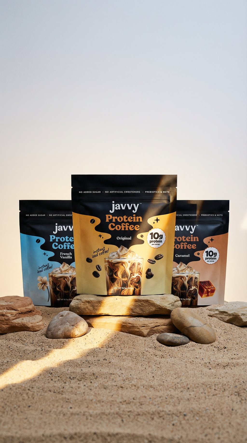 AI product shot of Protein Coffee