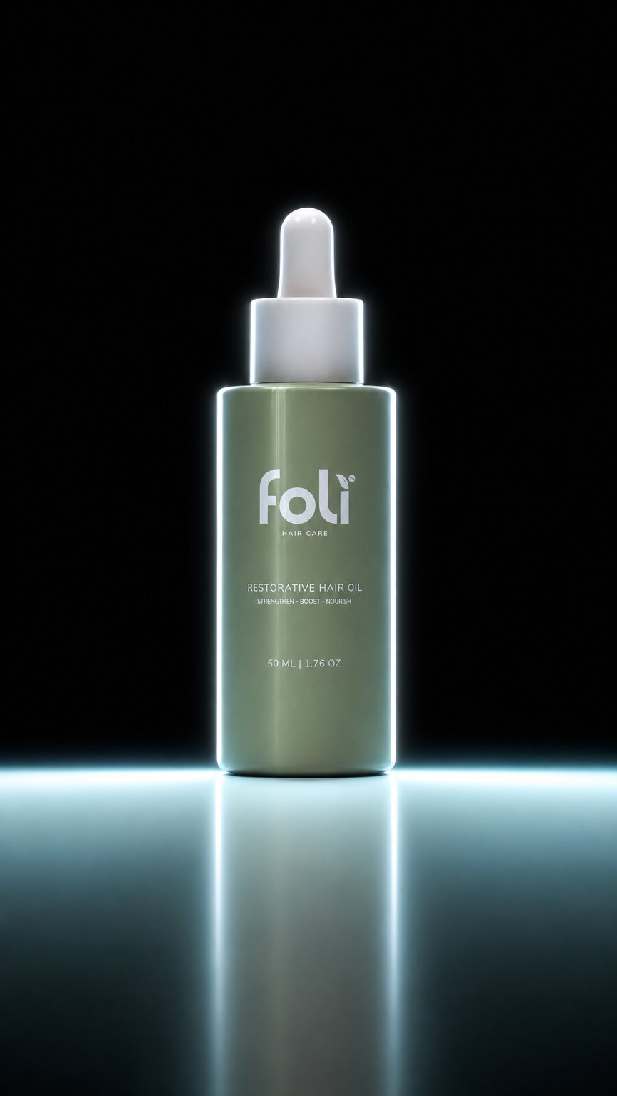 AI product shot of Scalp & Hair Treatment Oil
