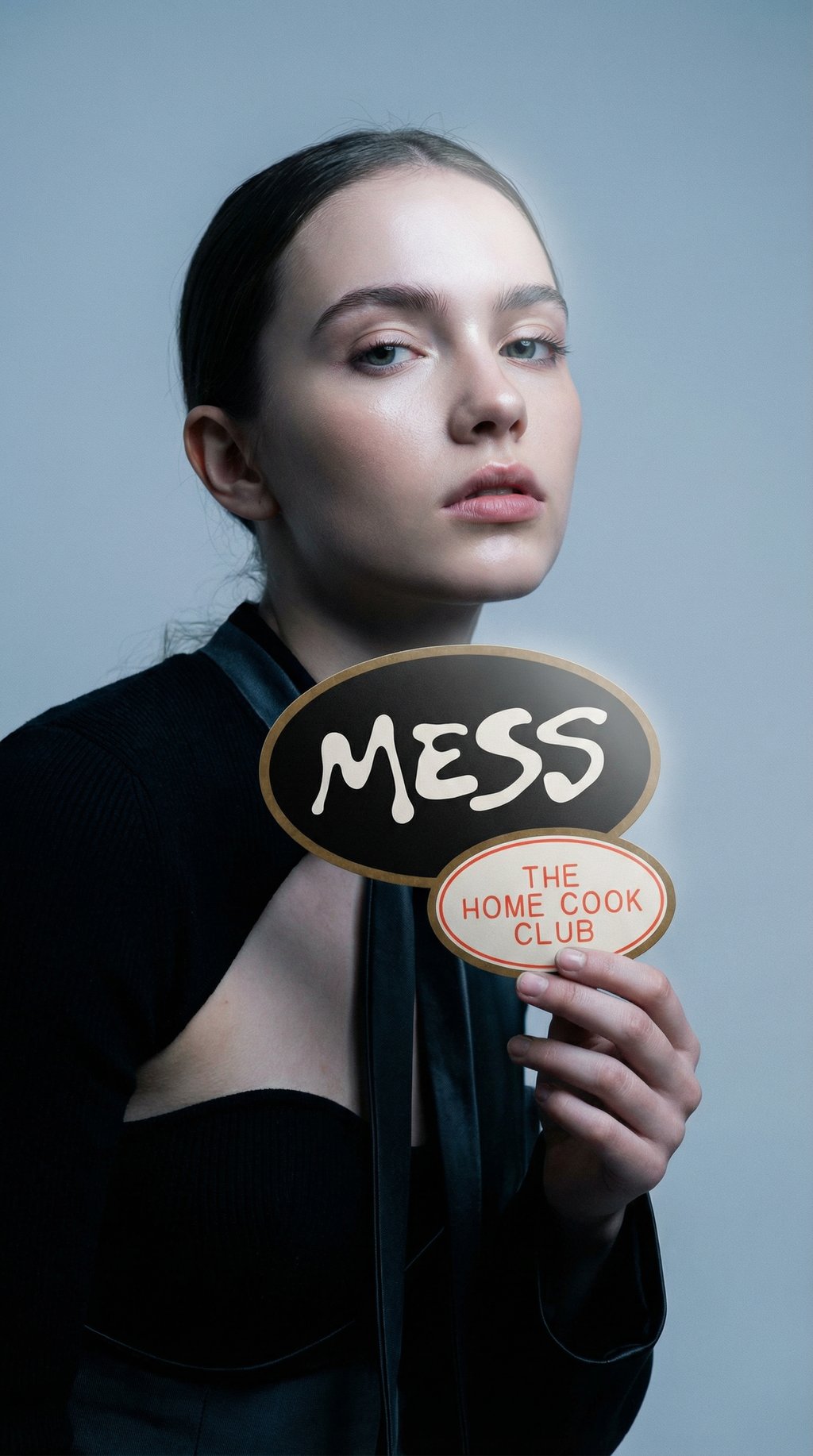 AI product shot of MESS Sticker Set