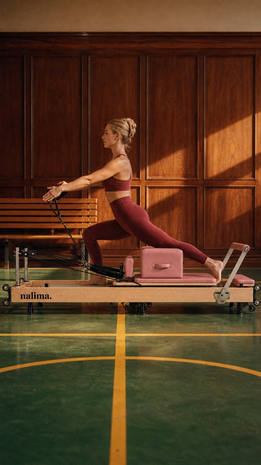 AI product shot of Reformer składany „Studio”